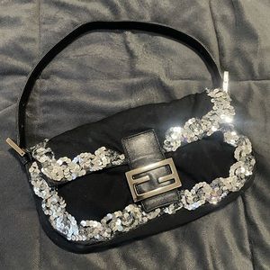 Fendi Sequin Baguette